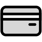 Credit Card Detailed SVG Icon